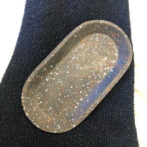 (2) Project 62 Concrete Mosaic Serving Trays